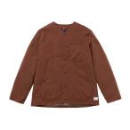 【8/31まで全品+P5%】 アウター(メンズ) ナンガ ヒノック リップストップ インナー ダウン カーディガン メンズ M BROWN