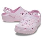 サンダル・マリンシューズ クロックス 25春夏 CLASSIC FLORAL CUT OUT CLOG 24cm(M6) Pink Milk