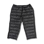 パンツ(メンズ) プロモンテ ダウンパンツ 七分丈フルオープン 70 XL ブラック