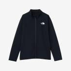 【店内全品+P5%】 アウター ザ・ノース・フェイス ロングスリーブサンシェードフルジップジャケット(キッズ) 140 ブラック(K)(25春夏)