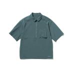 【店内全品+P5%】 トップス(メンズ) スノーピーク Breathable Quick Dry Polo Shirt L BLUE(25春夏)