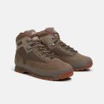 アウトドアブーツ・長靴 ティンバーランド 25春夏 Euro Hiker Leather Boot(ユーロハイカー ミッド ブーツ) 28.0cm オリーブ