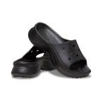 сандалии * морской обувь Crocs BAE S SLIDE( Bay скользящий ) 24cm(W8) черный 