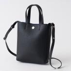 ショッピングサコッシュ ORCIVAL レザーショルダーバッグ・小 ONE SIZE BLACK(DK.BLUE)