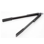 キャプテンスタッグ Limited ウッドグリップ炭バサミ 35cm ブラックチタンコート