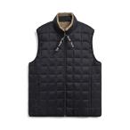 ベスト(メンズ) TAION ダウン×ボアリバーシブルダウンベスト M BLACK×BEIGE