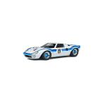 SOLIDO 1/18 フォード GT40 Mk.1 #19 ホワイト/ブルー 完成品ダイキャストミニカー S1803006