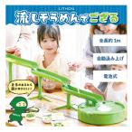 流しそうめんでござる  ライソン 流しそうめん機 ざる付き スライダー