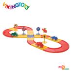 ショッピングオンラインコース バイキングトイズ バイキングシティロード スターターセット ミニカー トイカー レール コース 道路 ミニチュビーズ  VIKINGTOYS 156081