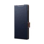 Galaxy S20 5G SC-51A/SCG01 тонкий легкий PU кожа заслонка кейс [PIECE] темно-синий 