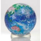 やのまん(Yanoman) 60ピース ジグソーパズル 3D球体パズル KAGAYA 地球儀 クリアEARTH 2003-510 (直径約7.6cm)