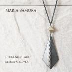 マリア サモラ デルタ シルバー ネックレス MARIA SAMORA DELTA NECKLACE STERLING SILVER