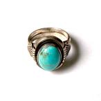 INDIAN JEWERLY NAVAJO "Mike Smith"Thunder Mt Turquoize Silver Ring индеец ювелирные изделия Navajo группа Thunder mountain бирюзовый серебряное кольцо 