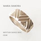 マリア サモラ マウンテンレンジ シルバー リング  MARIA SAMORA STERLING SILVER MOUNTAIN RANGE RING/GEAR