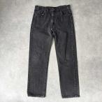 ショッピングPIECE 90's Levi's 505 PIECE-DYEING BLACK JEANS MADE IN USA W38L32 リーバイス 505 後染め ブラック デニム ジーンズ