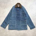 70'S BRITCHES Dead Stock Blanket Lined Denim Chore Jacket Size M Made in USA 70年代 ブランケットライナー デニム チョア ジャケット カバーオール