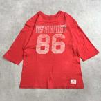 80's CHAMPION FOOTBALL T-SHIRTS M/RED Made in USA 80年代 チャンピオンフットボール Tシャツ サイズ M 赤 レッド アメリカ製