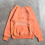 60'S MONSTER PRINT Vintage Sweat Shirts ORANGE 60年代 モンスタープリント ヴィンテージ スウェットシャツ オレンジ