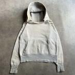 50'S Vintage Two Tone Hooded Sweat Shirt GRAY 50年代 ヴィンテージ 2トーン フード付きスウェットシャツ グレー