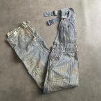 50's PAYDAY PAINTED HICKORY OVERALL W35 полный размер 50 годы peitei повреждение Hickory комбинезон 