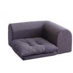 コーナー部単品ソファー1人掛け一人暮らしコンパクト低い椅子こたつ75cmレ...