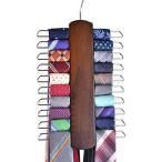 Umo Lorenzo Walnut Colour Wooden Tie Rack