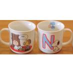スヌーピーマグカップイニシャルマグ...