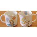 スヌーピーマグカップイニシャルマグ...