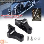 【並行輸入品】 ブラックリアショックアブソーバー1 25MMローダウンキット ハーレーツーリング用 FLHX FLHR FLHT FLHTK FLTRU FLHXS 2009-19 バイクアクセサリ