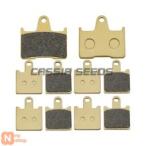 【並行輸入品】バイク フロント＆リアブレーキパッド ディスクブレーキパッド カワサキ ZX1400 ZZR1400 シックスアイド フィーンド GTR1400