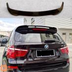 ショッピング2011 【並行輸入品】 BMW F25 X3 スポイラー 2011〜2017 ABS ブラック素材カーリアウィングトリムプライマーカラートランクリップスポイラー