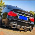 ショッピング2012 BMW E90 M3 2008-2012 & E90 323I 325I 328I 335I 2005-2011用 リアスポイラー ウィング PSMスタイル トランクリップ テールトランクスポイラー ブラック