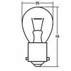スタンレー　ナス球　ハロゲン球　A4577A　シングル球　12V23W　1個