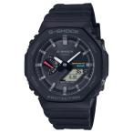 ショッピング電波時計 2年保証 GA-B2100-1A CASIO G-SHOCK 2100シリーズ カシオーク アナデジ Bluetooth スマホリンク ソーラー充電 カーボンコア 八角形 タフソーラー LED 電波時計