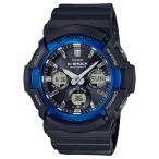 Yahoo! Yahoo!ショッピング(ヤフー ショッピング)2年保証 GAW-100B-1A2 CASIO G-SHOCK BASIC カシオ Gショック SPECIAL COLOR ブルー ブラック 電波時計 タフソーラー ソーラー充電 マルチバンド6 プレゼント