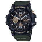 ショッピングG-SHOCK 今だけ特価! 2年保証 GWG-100-1A3 CASIO G-SHOCK MUDMASTER カシオ Gショック マッドマスター マスターオブG ソーラー充電 電波時計 ブラック カーキ グリーン