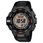 Yahoo! Yahoo!ショッピング(ヤフー ショッピング)2年保証 CASIO PRO TREK PRG-270-1 カシオ プロトレック PRG-270-1 アウトドア トレッキング 登山 ソーラー 防水 ブラック 黒 グレー  キャンプ