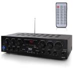 Pyle Wireless Bluetooth Home Audio Amplifier System-Upgraded 6 Channel 750 Watt Sound Power Stereo Receiver w/USB, Micro SD, Headphon送料無料 並行輸入