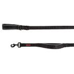送料無料 セールKONG 反射衝撃吸収ハンズフリーバンジー犬用リード 6フィート (ブラック)人気 限定 商品