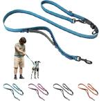 送料無料 セールHands Free Dog Leash - Waist Leash for Walking and Hiking with Medium and Large Dogs, Adjustable 4 to 6 FT Bungee Lead wi人気 限定 商品
