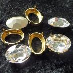  Swarovski Art4120 crystal серебряный fo il 18mmx13mm 4 шт латунь цвет специальный шайба 4. дыра 4 шт. комплект 