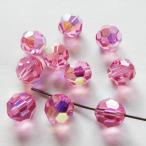  Swarovski Vintage Art.5000 RoseAB rose AB 6mm 10 шт 