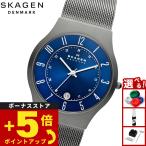 スカーゲン SKAGEN 腕時計 メンズ SUNDBY TITANIUM＆チャコールスチールメッシュウォッチ 233XLTTN