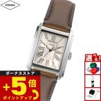 フォッシル FOSSIL 腕時計 メンズ CARRAWAY 三針 ブラウン レザーウォッチ FS6012