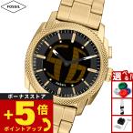 （ノベルティー付き）フォッシル FOSSIL 腕時計 アナデジ メンズ MACHINE BIG TIC 41mm ゴールドトーン FS6157