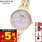 スカーゲン SKAGEN 腕時計 レディース ANITA LILLE 三針 ゴールドトーン ステンレススチールウォッチ SKW3165