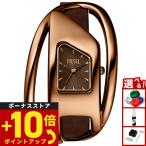 （ノベルティー付き）ディーゼル DIESEL 腕時計 レディース WRAP-D ブラウン レザーウォッチ DZ5630