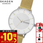 スカーゲン SKAGEN 腕時計 レディース RIIS 三針 ツートーン ステンレススチール メッシュウォッチ SKW3092