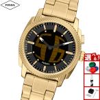 （ノベルティー付き）フォッシル FOSSIL 腕時計 アナデジ メンズ MACHINE BIG TIC 41mm ゴールドトーン FS6157