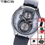 ノベルティー付き!タックス TACS 腕時計 メンズ 自動巻き TWIN LENS Lite Lumiere Blanc TS2501A